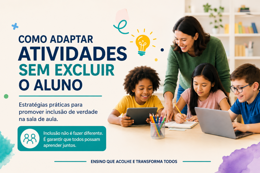 Como adaptar atividades sem excluir o aluno